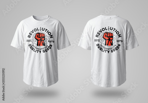 Apparel Branding T-Shirt Mockup
