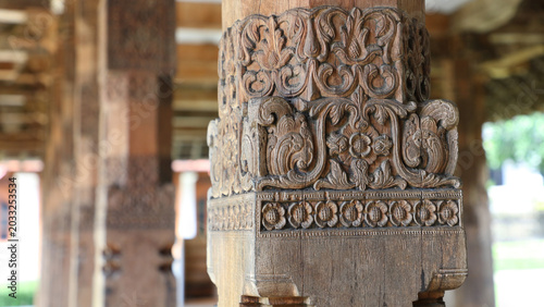 Sala de audiencia (Magul Maduwa), Templo del diente (Sri Dalada Maligawa) a.1592-5, Kandy (Sri Lanka)