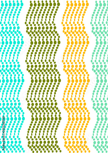 abstract seamless pattern with dots
