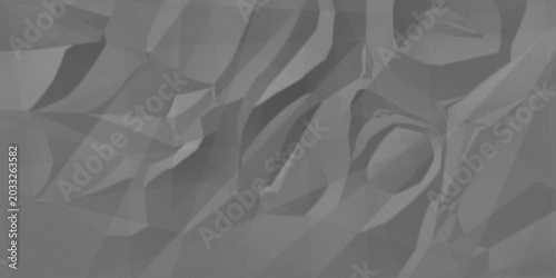 Tableau sur toile Close-up of gray crumpled paper texture