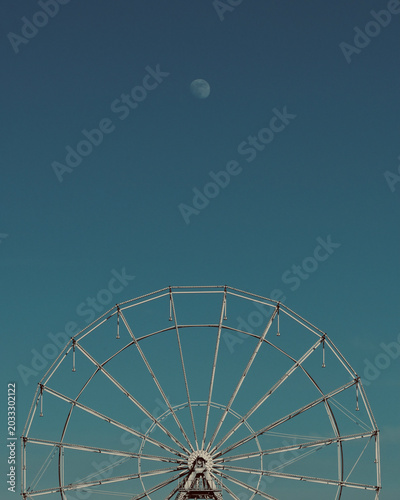 Ferris Wheel Moon