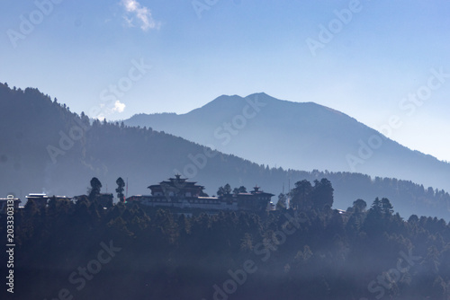 Foto Gangtey Kloster, Bhutan