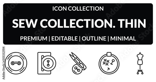 Fényképezés outline sew collection