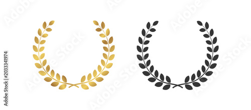 Quadro su tela Laurel wreath
