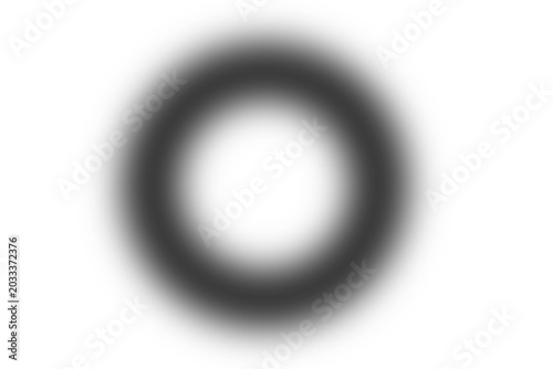 Black transparent gradient circle Ring with soft blur and drop shadow Blurred round Edges border frame gradient shadow effect overlay and product display