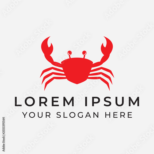 A crab logo symbolizes resilience strength.
