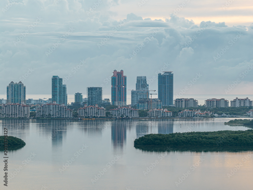 Naklejka premium Miami, Florida