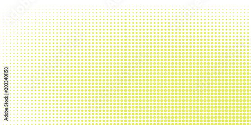 Bild auf Leinwand Light green halftone dot pattern on a white background, with a soft, dispersed design