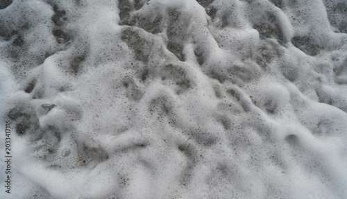 Tableau sur toile Foamy water