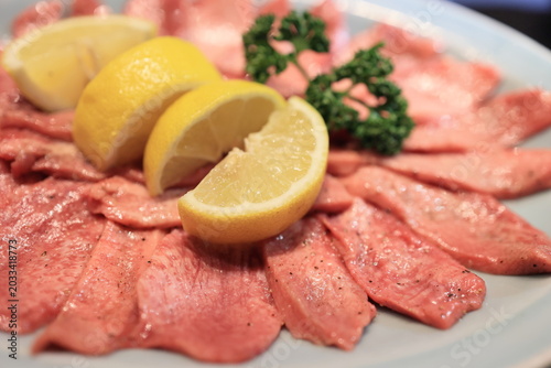 黒毛和牛 牛タン焼肉
