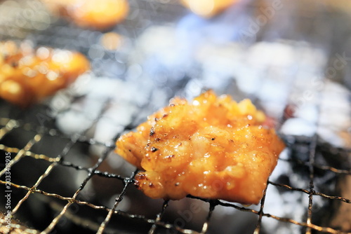 ホルモン焼肉（シマチョウ）