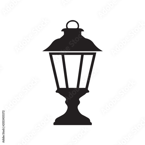 vintage street lamp