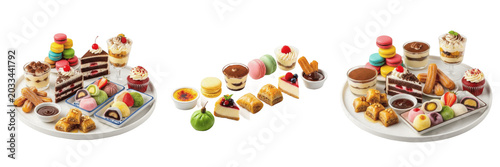 Assorted post meal treat processing specimen showcasing structural culinary parameters, organic material components, substance density, and moisture level metrics within food science database file