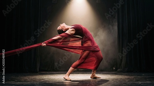 young woman dancer