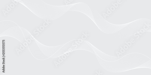 Bild auf Leinwand gray and white abstract background modern vector illustration