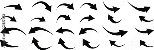 Bilde på lerret Arrow up icons