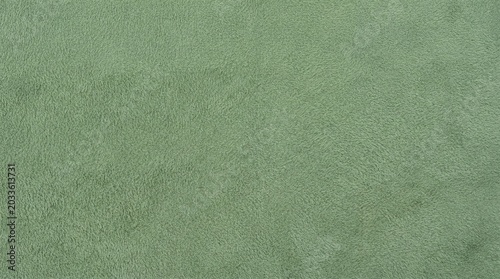 Sage Green Brushed Fabric Texture Flat Lay Background