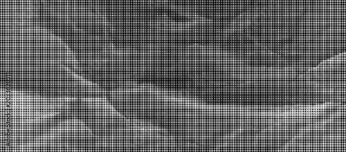 Photography Crinkled paper surface with grey tones and transparent background