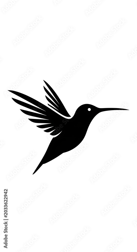 Naklejka premium Black crow bird in flight against white background.