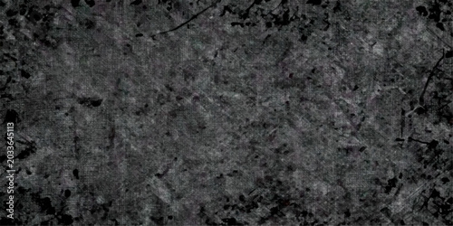 Schilderij op canvas dark grunge stone and concrete wall texture background with scratches rough surf