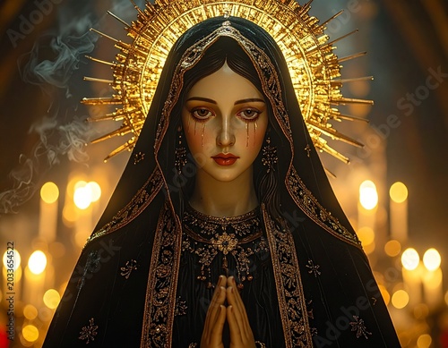 Virgen de los dolores.