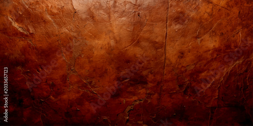 Tableau sur toile Old rusty metal texture with orange and red grunge background