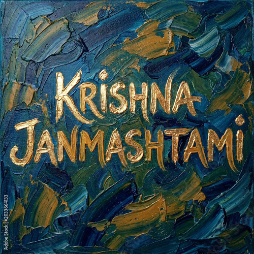 Krishna Janmashtami Text in...