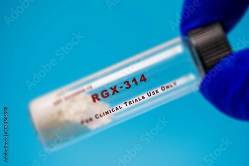 Bild auf Leinwand RGX-314 Wet age-related macular degeneration