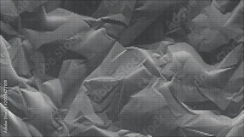 Foto A close-up view of crumpled paper sheets forming a chaotic landscape