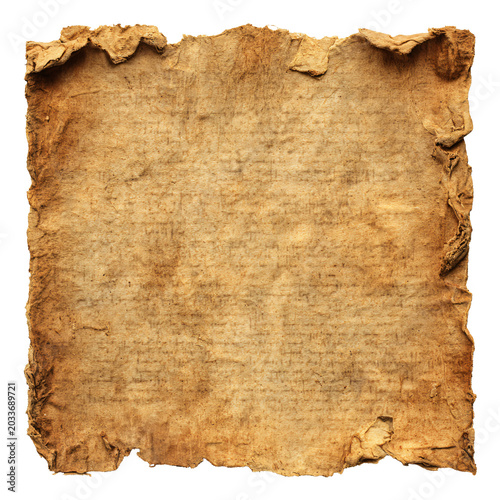 Vintage Old Torn Parchment Background for Professional Use