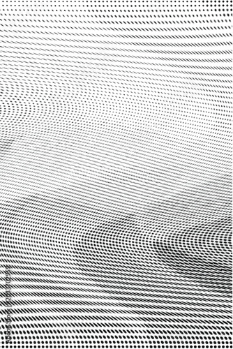 Abstract monochrome grunge halftone pattern. Vector illustration	
