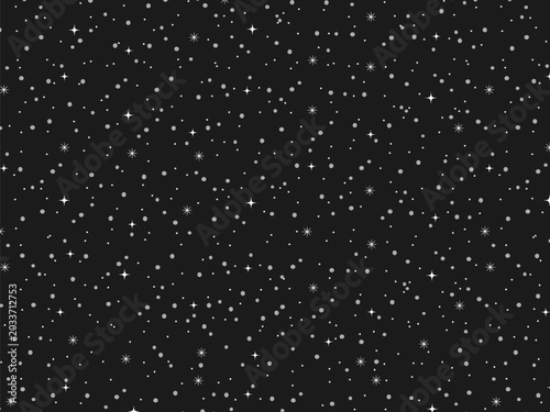 キラキラな星空の壁紙