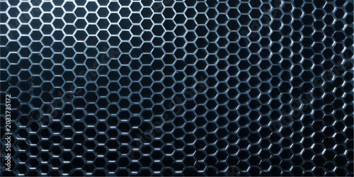 Metal grid and mesh pattern background with dark industrial steel texture