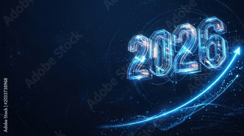 Future innovations 2026 digital design technology virtual environment futuristic concept