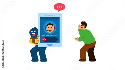 Impostor Act As Customer Service