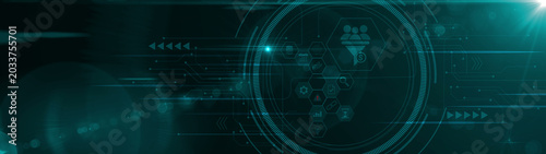 Canvastavla Lead Generation: Digital business virtual interface panel of digital device on g