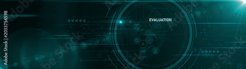 Canvastavla evaluation Lifecycle on Futuristic Radar Technology Background
