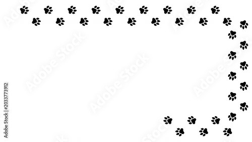 Paw Prints Building a Pet Frame Alpha