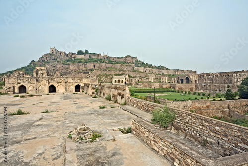 Canvas Print Golconda fort in Hyderabad