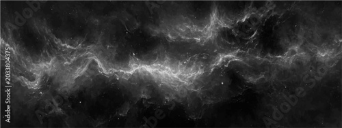 Fotografie Ethereal nebula celestial cloud formation cosmic gas dust swirling interstellar expanse