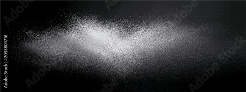 Bild auf Leinwand Abstract luminous ethereal mist wisps across dark backdrop, creating a surreal and mystical atmosphere, with subtle texture and depth