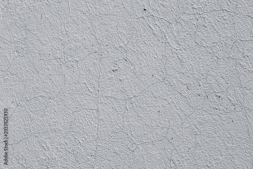 Cuadro en lienzo Gray textured wall with fine cracks