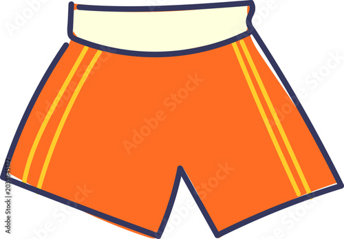Canvas Print Muaythai Boxing Shorts