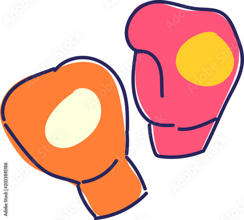 Photography Muaythai Boxing Gloves