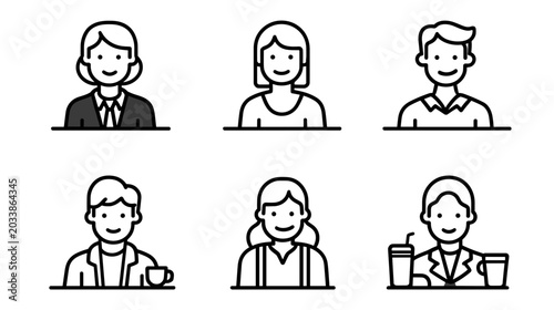 Slika na platnu Diverse Group of Smiling Professionals in Casual and Formal Attire at a Collabor