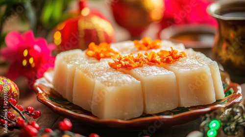 Gingerbread with Osmanthus Flowers, Festive Atmosphere