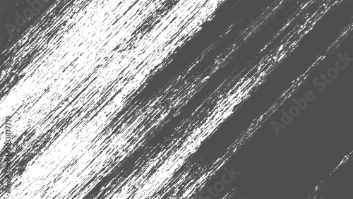 Bild auf Leinwand Gray background with white streaks and scratches texture overlay effect