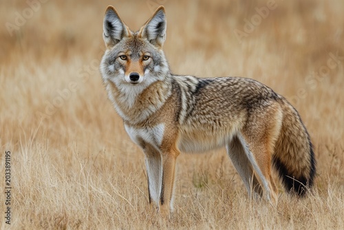 Obraz na płótnie black backed jackal