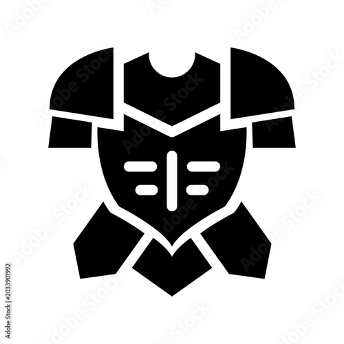 armor solid icon illustration vector graphic.eps