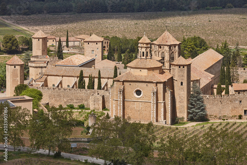 Fotografía Famous Cistercian monastery and vineyards in Poblet